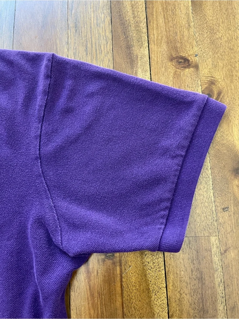 Vintage Purple Polo Ralph Lauren Big Pony Horse & Rider Jockey Embroidered